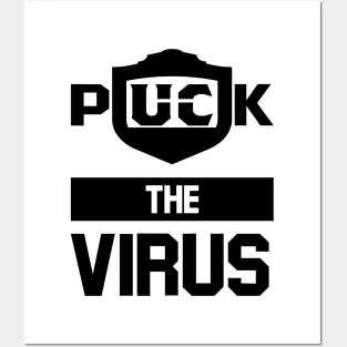 puck the virus Posters and Art